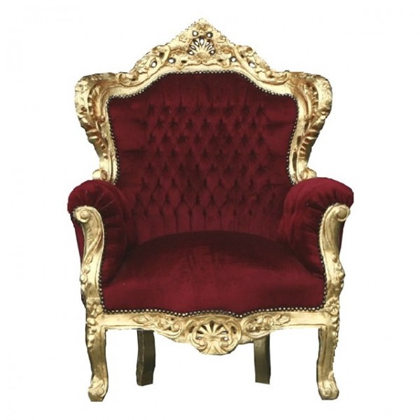 Casa Padrino Thron Sessel Weihnachten Nikolaus Einkaufscenter Boutique Weihanchtsmarkt