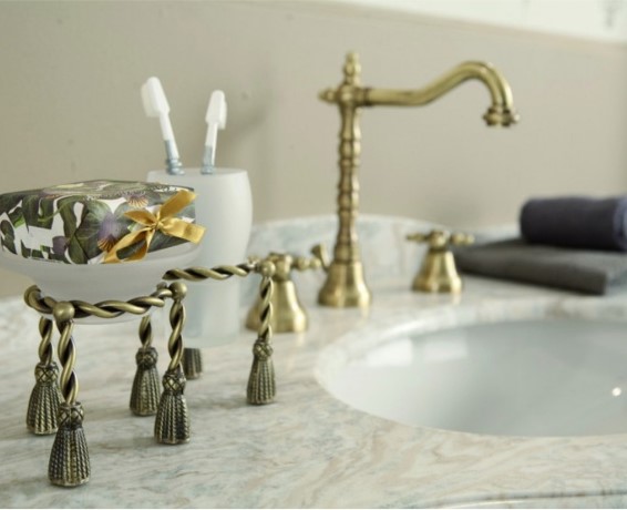 Luxus Bad Armatur in Gold von Casa Padrino